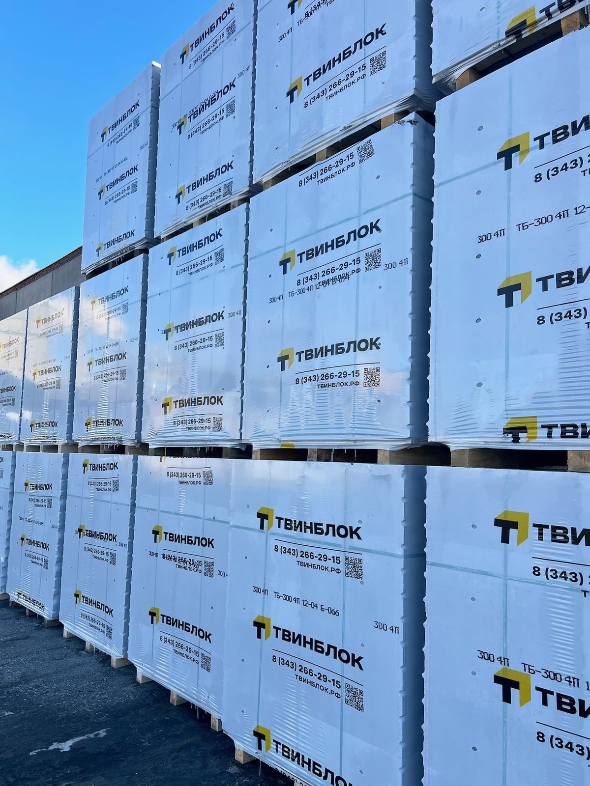 Газобетон ТВИНБЛОК D400 В2.5 625х100х250